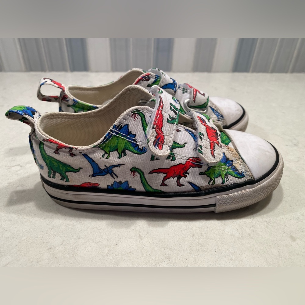 Converse Dinosaur Toddler Shoes - Size 9.5